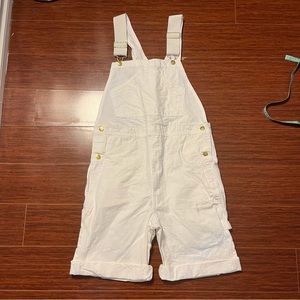 White Men’s Dickies Short-alls